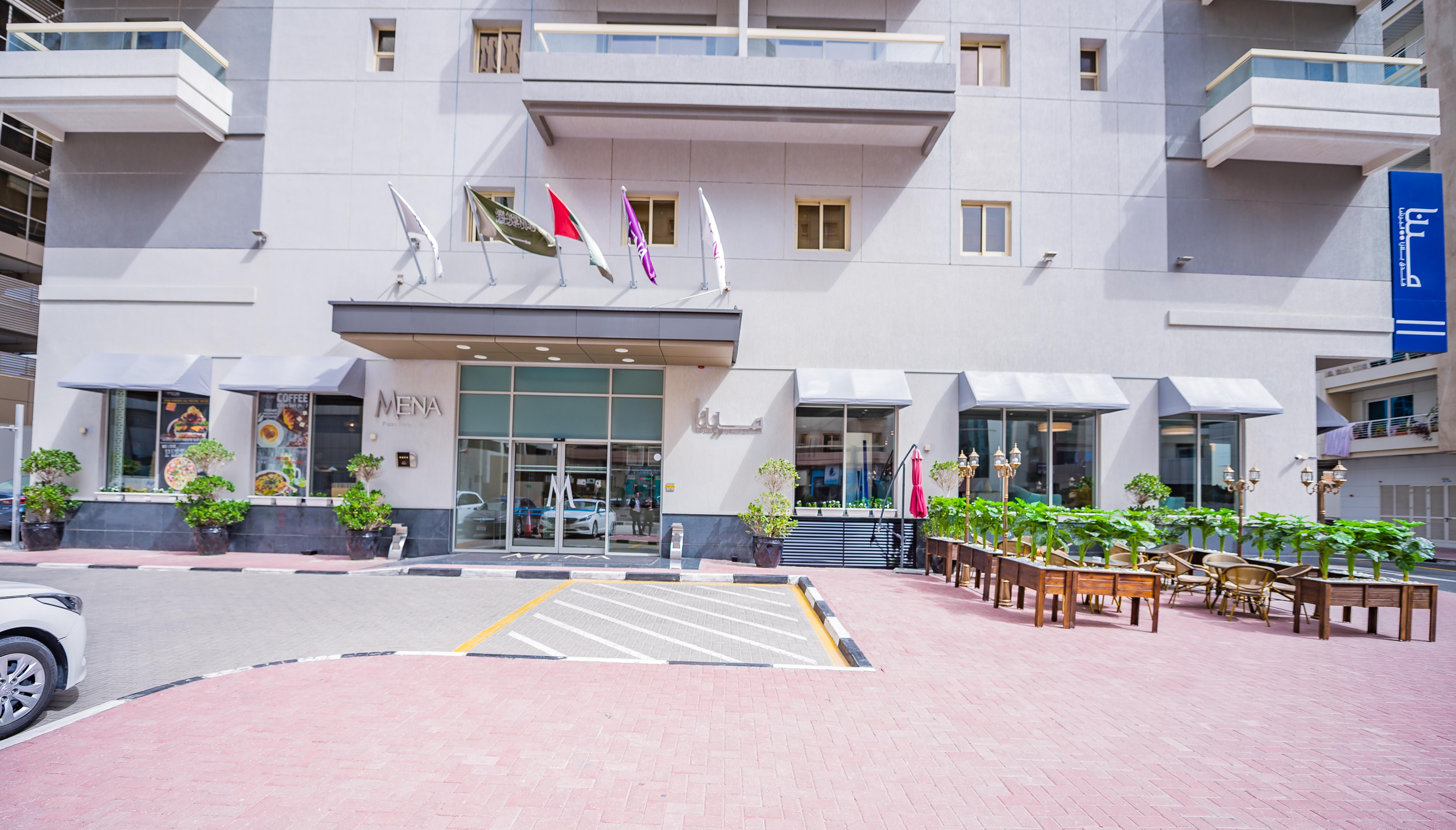 MENA Plaza Hotel Albarsha Dubái Exterior foto
