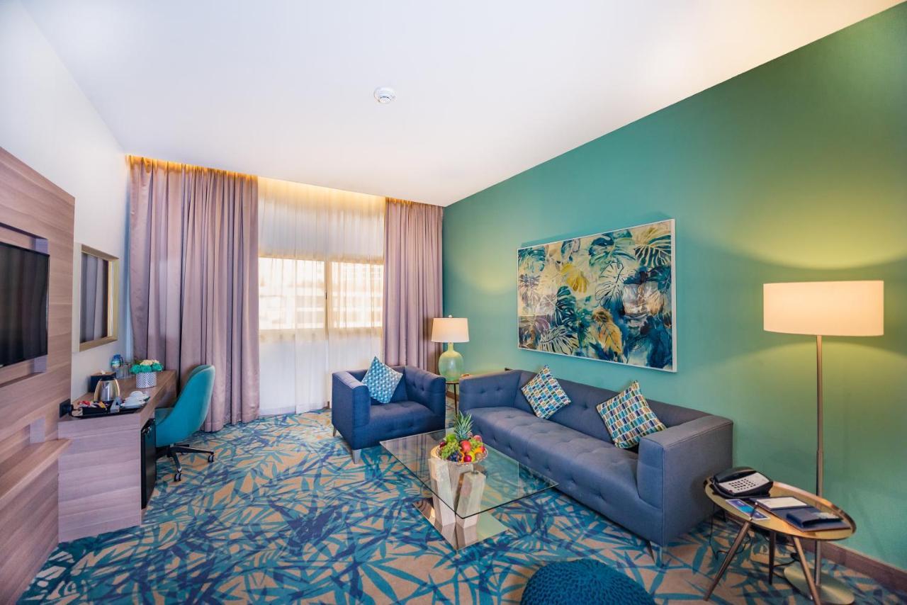 MENA Plaza Hotel Albarsha Dubái Exterior foto