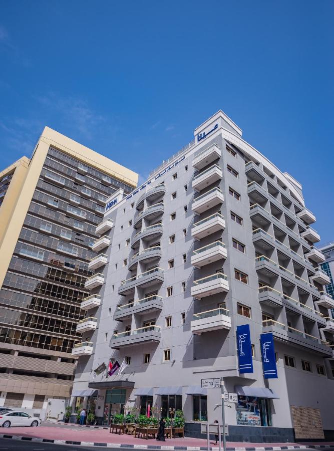 MENA Plaza Hotel Albarsha Dubái Exterior foto